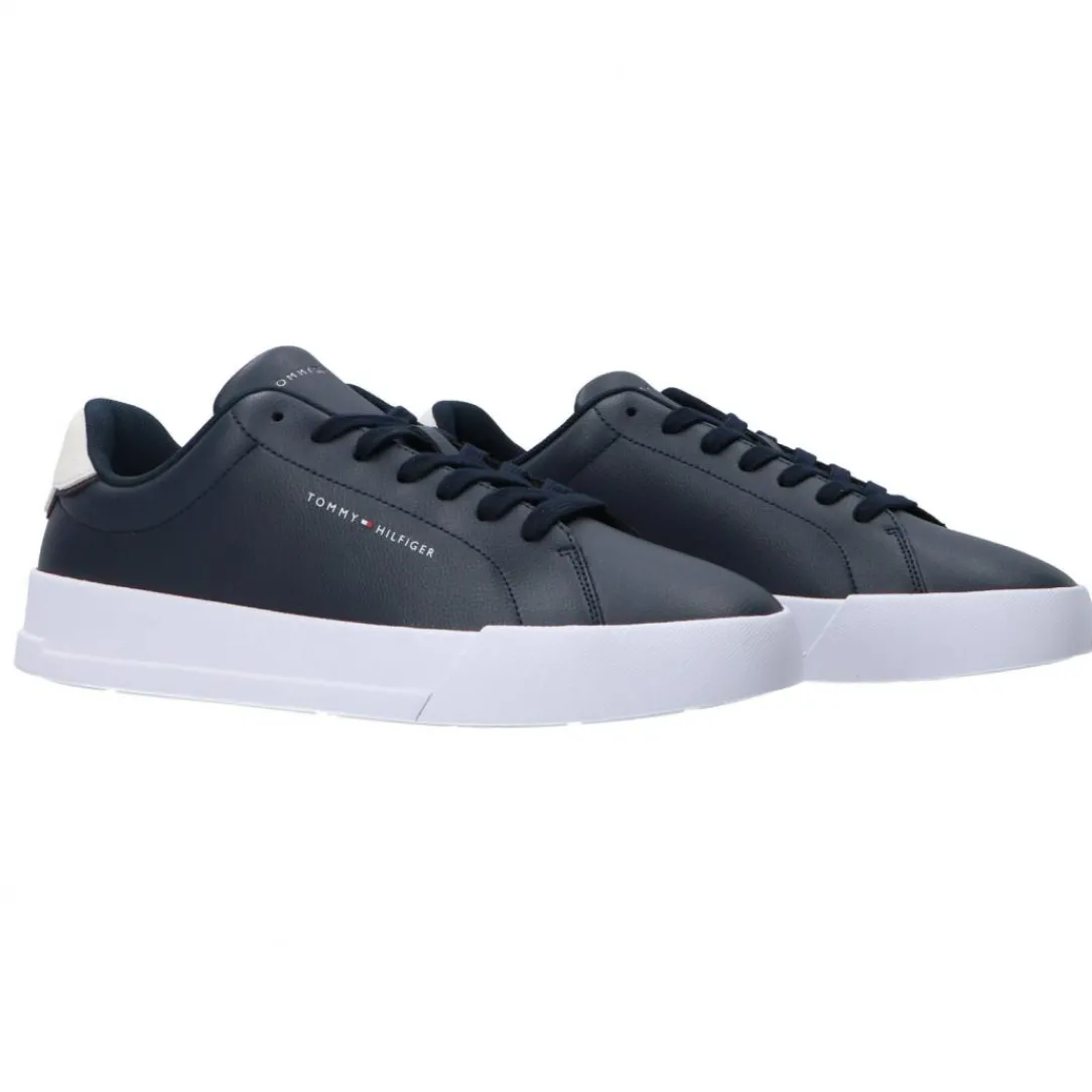 th_court_lth_detail_blu_1.webp Tommy Hilfiger Uomo Sneakers-TH COURT LTH DETAIL Blu