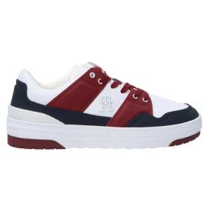 Tommy Hilfiger Donna Sneakers-TH LO BASKET SNEAKER Bianco