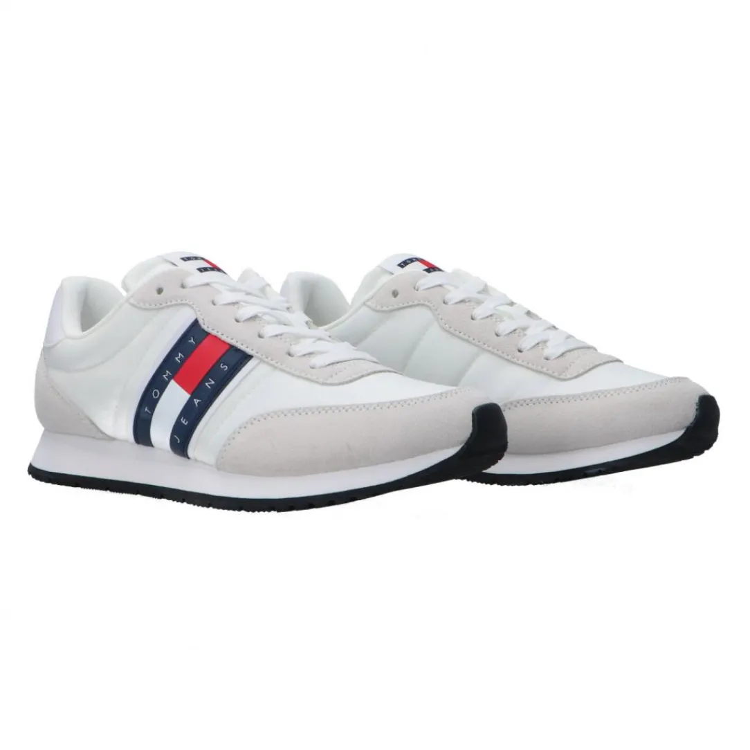 tjm_runner_casual_ess_bia_1.webp Tommy Hilfiger Uomo Sneakers-TJM RUNNER CASUAL ESS Bianco
