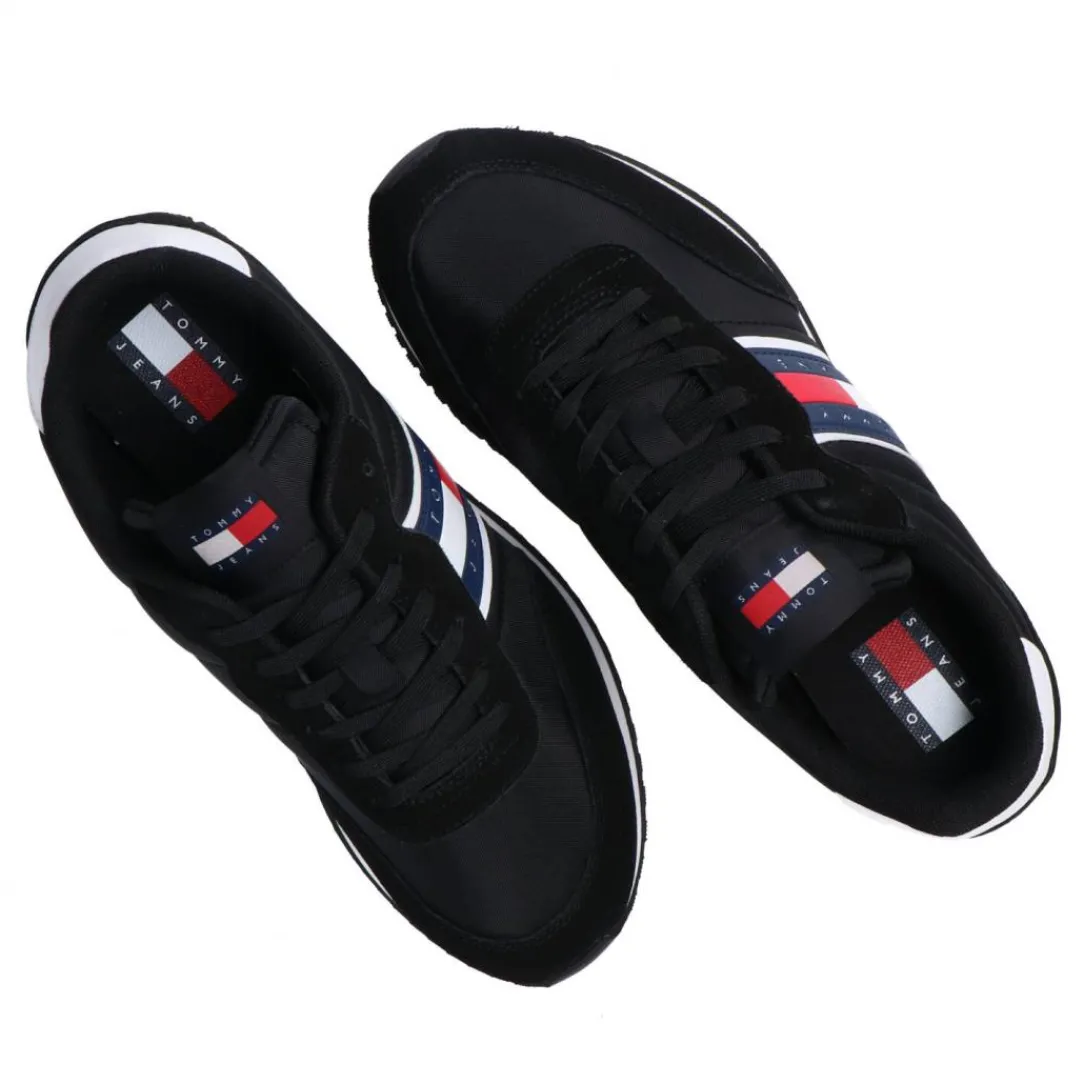tjm_runner_casual_ess_ner_4.webp Tommy Hilfiger Uomo Sneakers-TJM RUNNER CASUAL ESS Nero