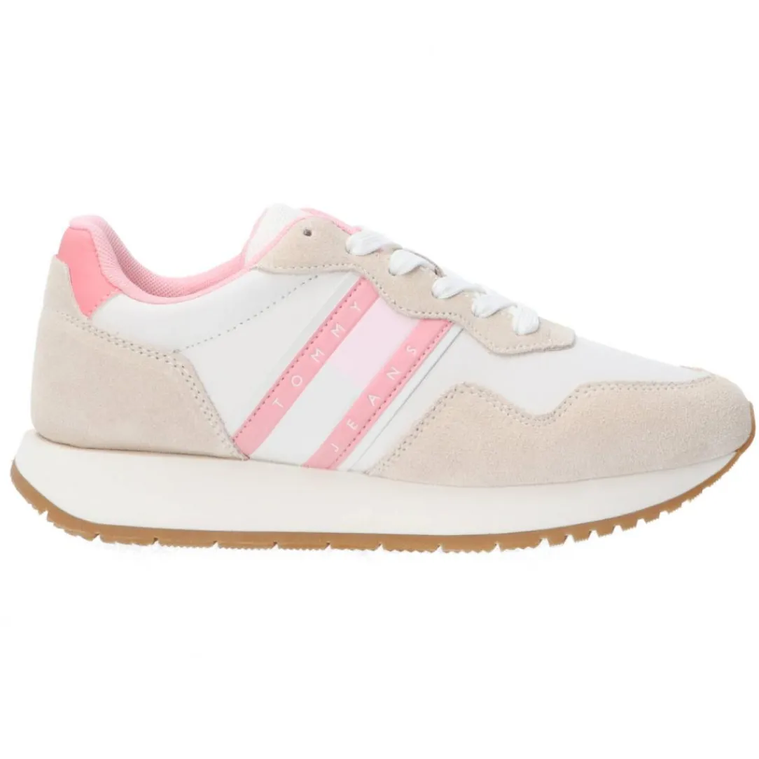 tjw_eva_runner_mat_mix_es_0.webp Tommy Hilfiger Donna Sneakers-TJW EVA RUNNER MAT MIX ESS Bianco Rosa