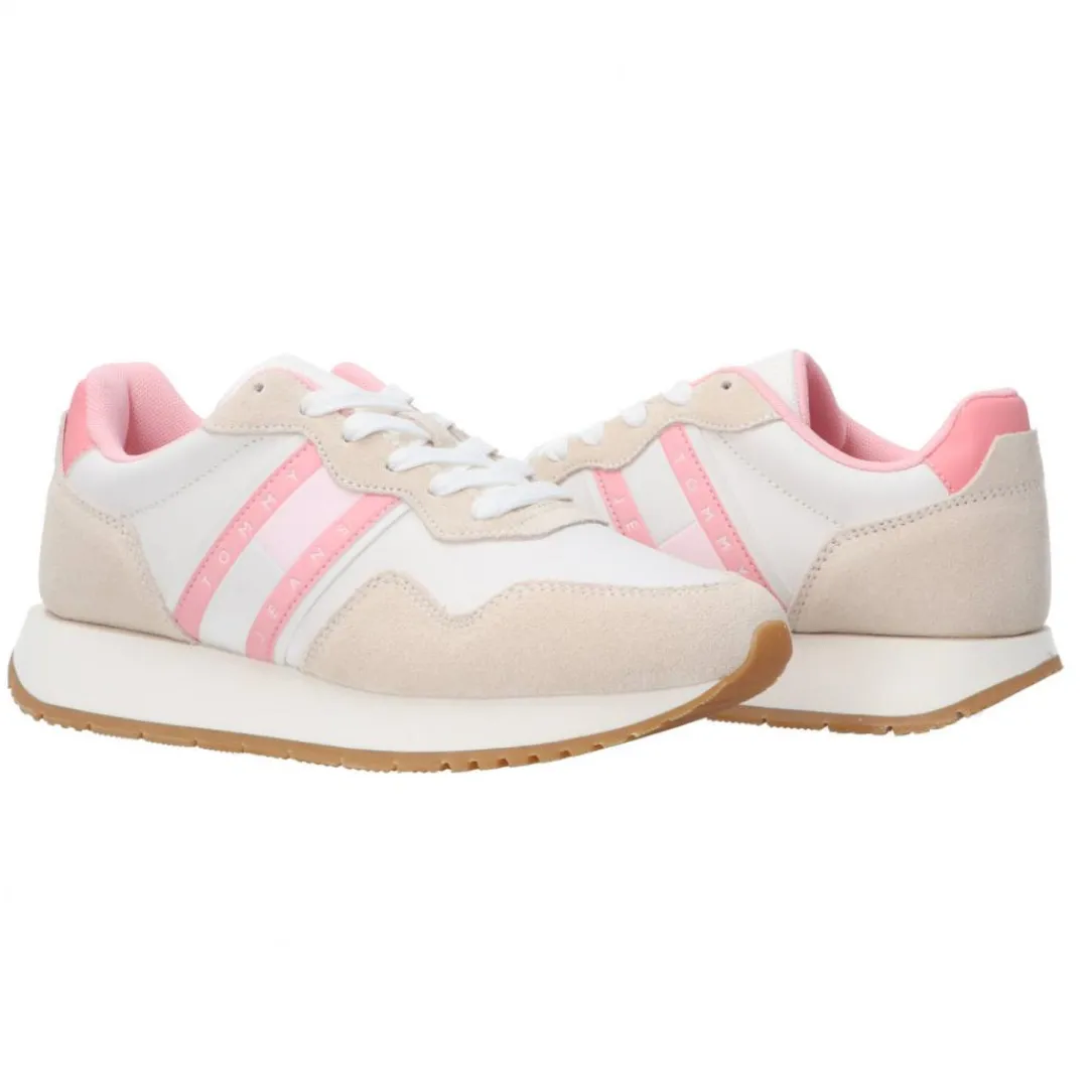 tjw_eva_runner_mat_mix_es_2.webp Tommy Hilfiger Donna Sneakers-TJW EVA RUNNER MAT MIX ESS Bianco Rosa