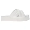 Tommy Hilfiger Donna Sandali-TJW LETTERING FLATFORM SANDAL Bianco