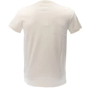 Tommy Hilfiger Uomo T-Shirt-TOMMY LOGO TEE 11797 Bianco Panna