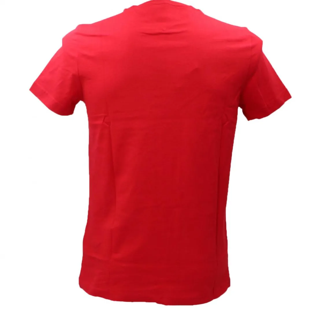 tommy_logo_tee__rosso_2.webp Tommy Hilfiger Uomo T-Shirt-TOMMY LOGO TEE 11797 Rosso