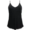 Have One Donna Canotte-TOP BRETELLA SCOLLO V Nero