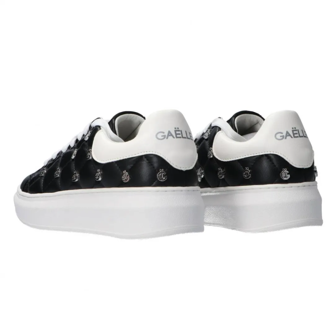 trapuntato_gbds_nere_3.webp Gaelle Paris Donna Sneakers-Trapuntato GBDS2257 Nere