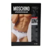 Moschino Abbigliamento Intimo-TRI-PACK SLIP Nero