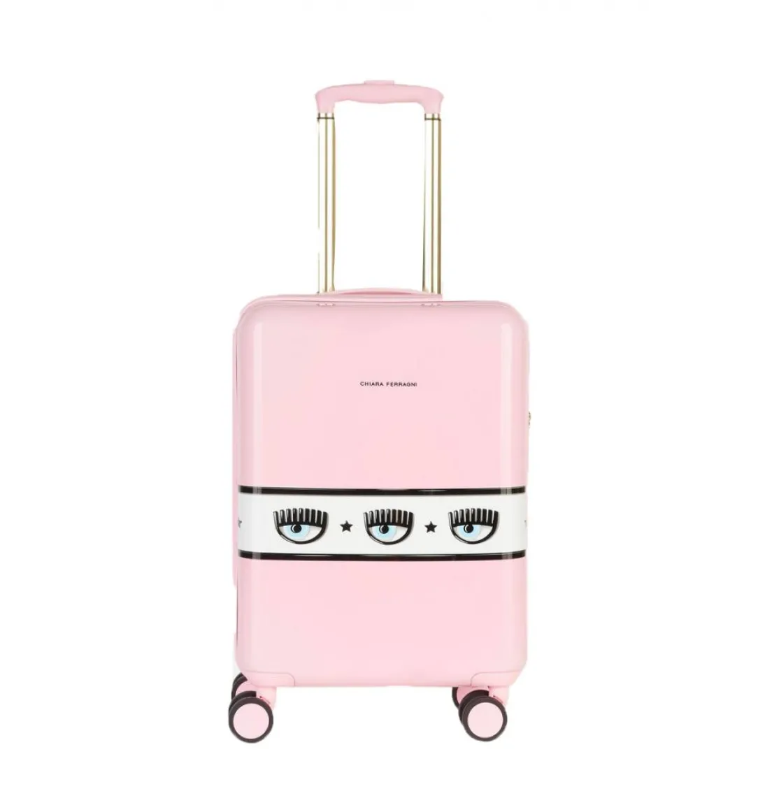 trolley_logomania_s_rosa_0.webp Chiara Ferragni Donna Valigie E Borsoni-TROLLEY LOGOMANIA S Rosa