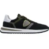Philippe Model Uomo Sneakers-TROPEZ 2.1 LOW Nero camoscio