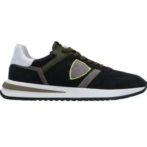 Philippe Model Uomo Sneakers-TROPEZ 2.1 LOW Nero camoscio