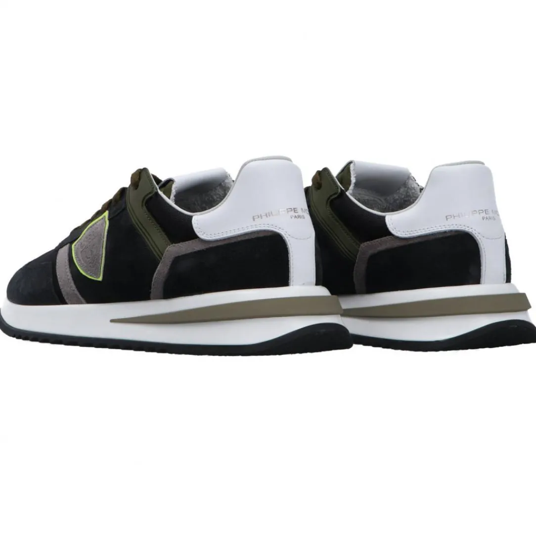 tropez__low_nero_camoscio_3.webp Philippe Model Uomo Sneakers-TROPEZ 2.1 LOW Nero camoscio
