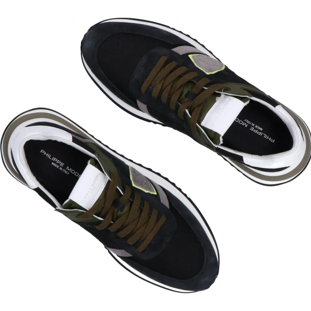 tropez__low_nero_camoscio_4.webp Philippe Model Uomo Sneakers-TROPEZ 2.1 LOW Nero camoscio