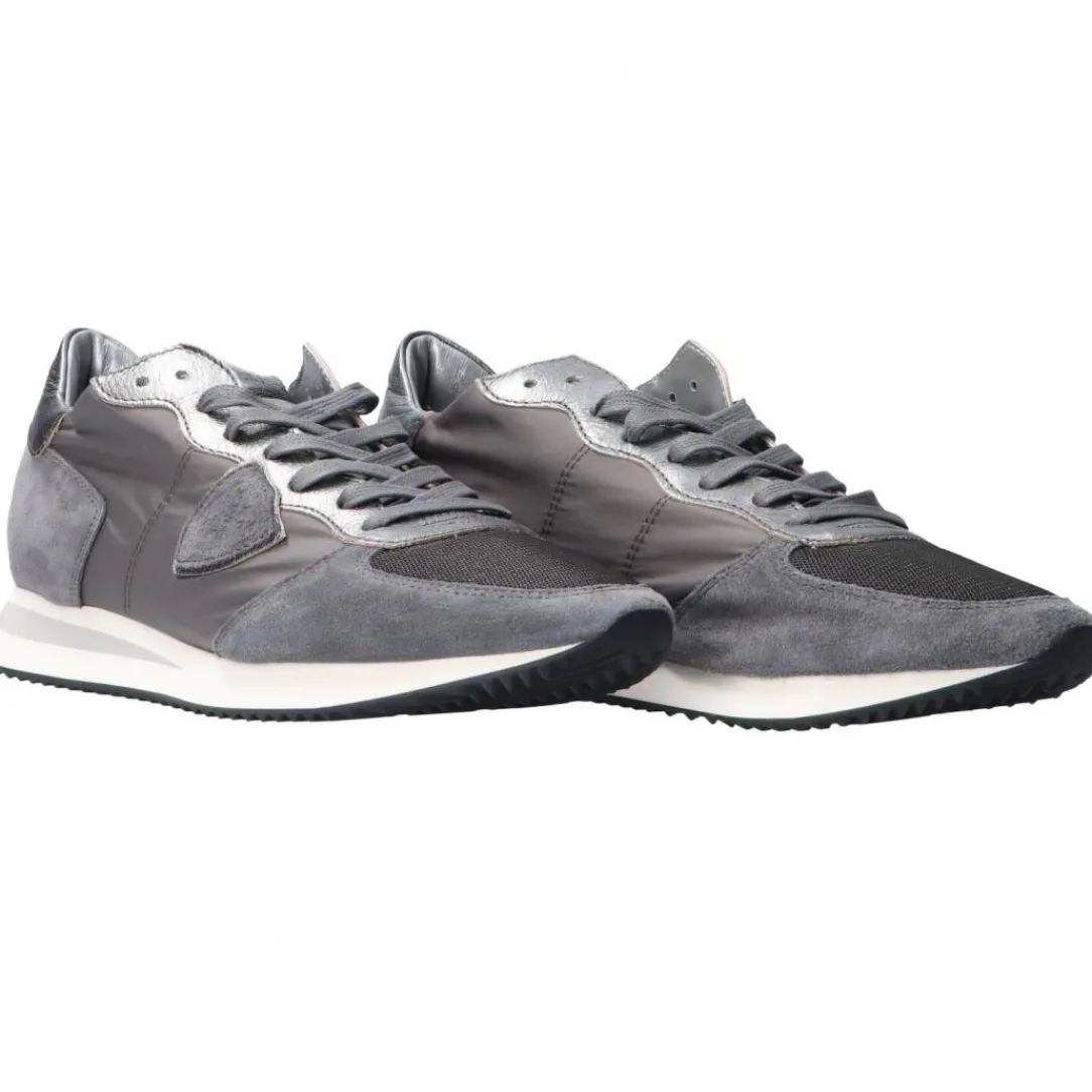 tropez_basic_grigio_1.webp Philippe Model Donna Sneakers | Sneakers-Tropez basic Grigio