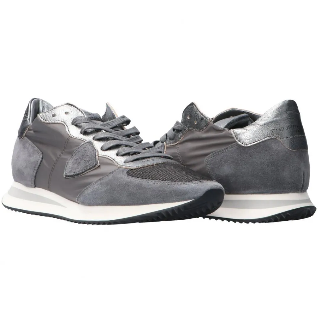 tropez_basic_grigio_2.webp Philippe Model Donna Sneakers | Sneakers-Tropez basic Grigio