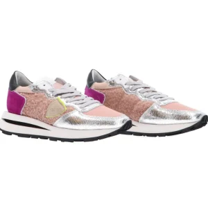 Philippe Model Donna Sneakers-TROPEZ HAUTE MIXAGE Rosa