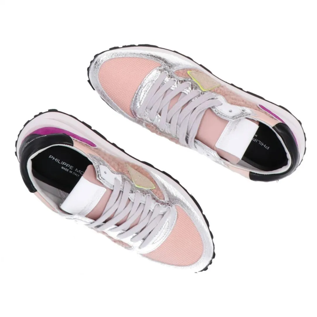 tropez_haute_mixage_rosa_4.webp Philippe Model Donna Sneakers-TROPEZ HAUTE MIXAGE Rosa