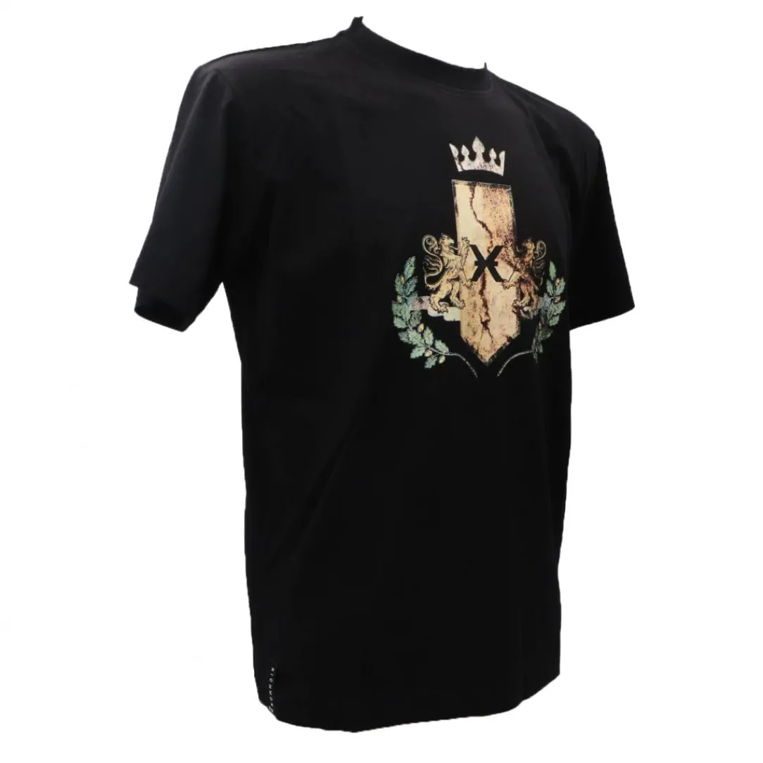 tshirt_alhat_nero_1.webp Richmond Uomo T-Shirt-T-SHIRT ALHAT Nero