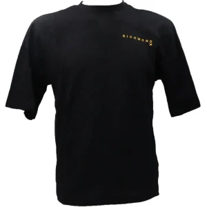 Richmond Uomo T-Shirt-T-SHIRT CHIANDO LIGHT Nero