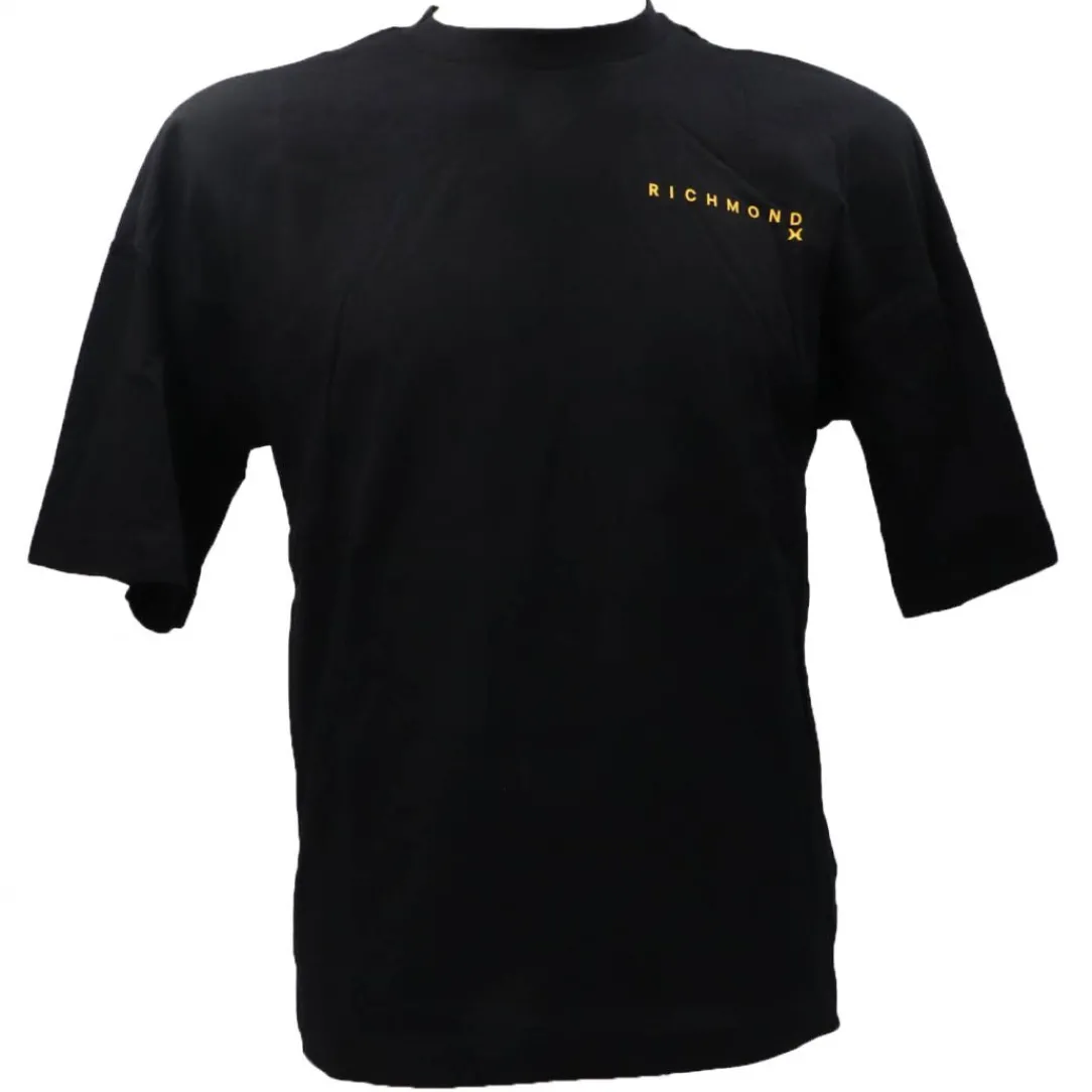 tshirt_chiando_light_nero_0.webp Richmond Uomo T-Shirt-T-SHIRT CHIANDO LIGHT Nero