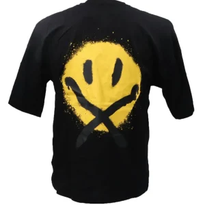 Richmond Uomo T-Shirt-T-SHIRT CHIANDO LIGHT Nero