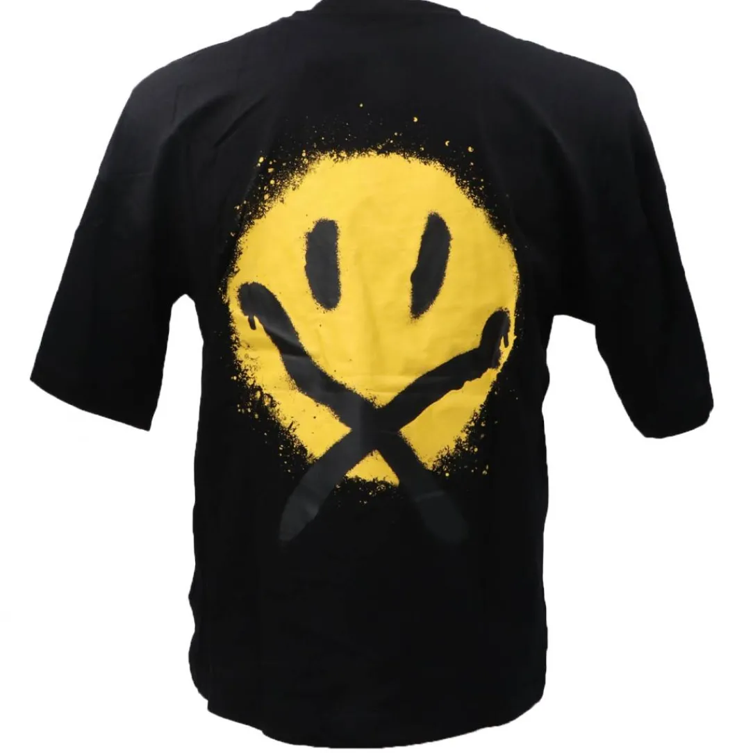 tshirt_chiando_light_nero_2.webp Richmond Uomo T-Shirt-T-SHIRT CHIANDO LIGHT Nero