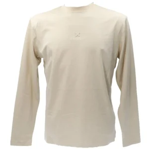 Richmond Uomo T-Shirt-T-SHIRT CURTABI Beige Panna