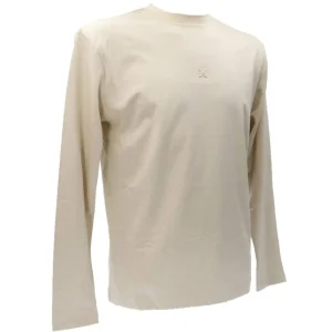 Richmond Uomo T-Shirt-T-SHIRT CURTABI Beige Panna
