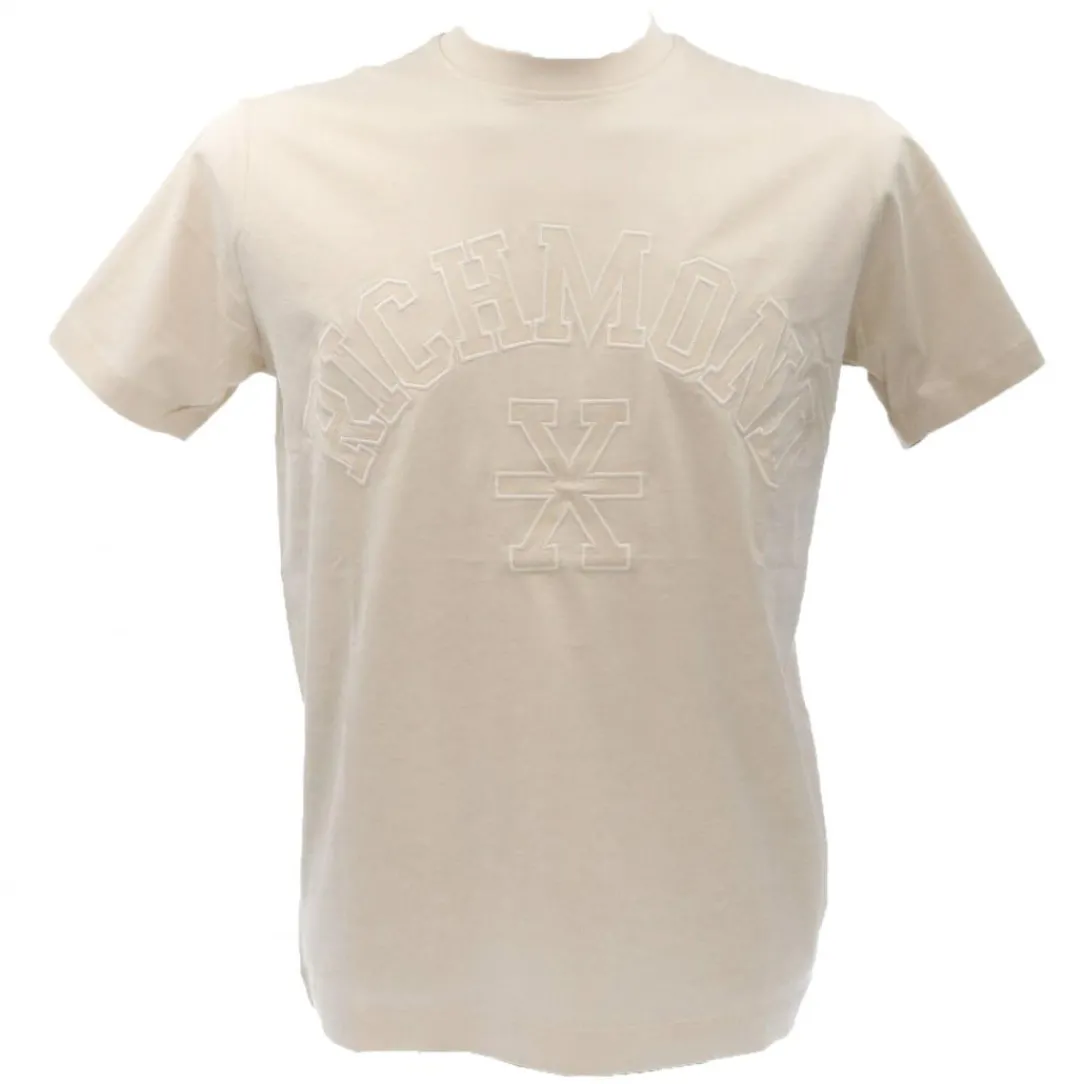 tshirt_ling_beige_0.webp Richmond Uomo T-Shirt-T-SHIRT LING Beige