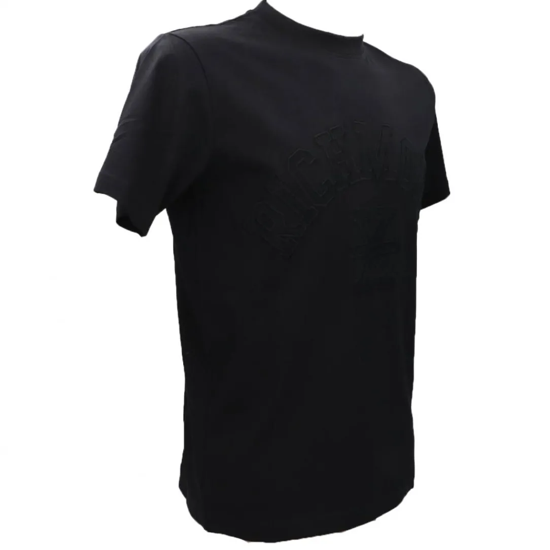 tshirt_ling_nero_1.webp Richmond Uomo T-Shirt-T-SHIRT LING Nero