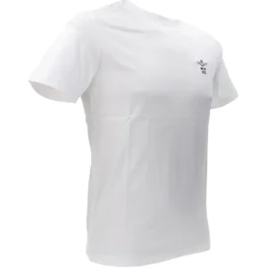 Aereonautica Militare Uomo T-Shirt-T-SHIRT MC 2301 Bianco