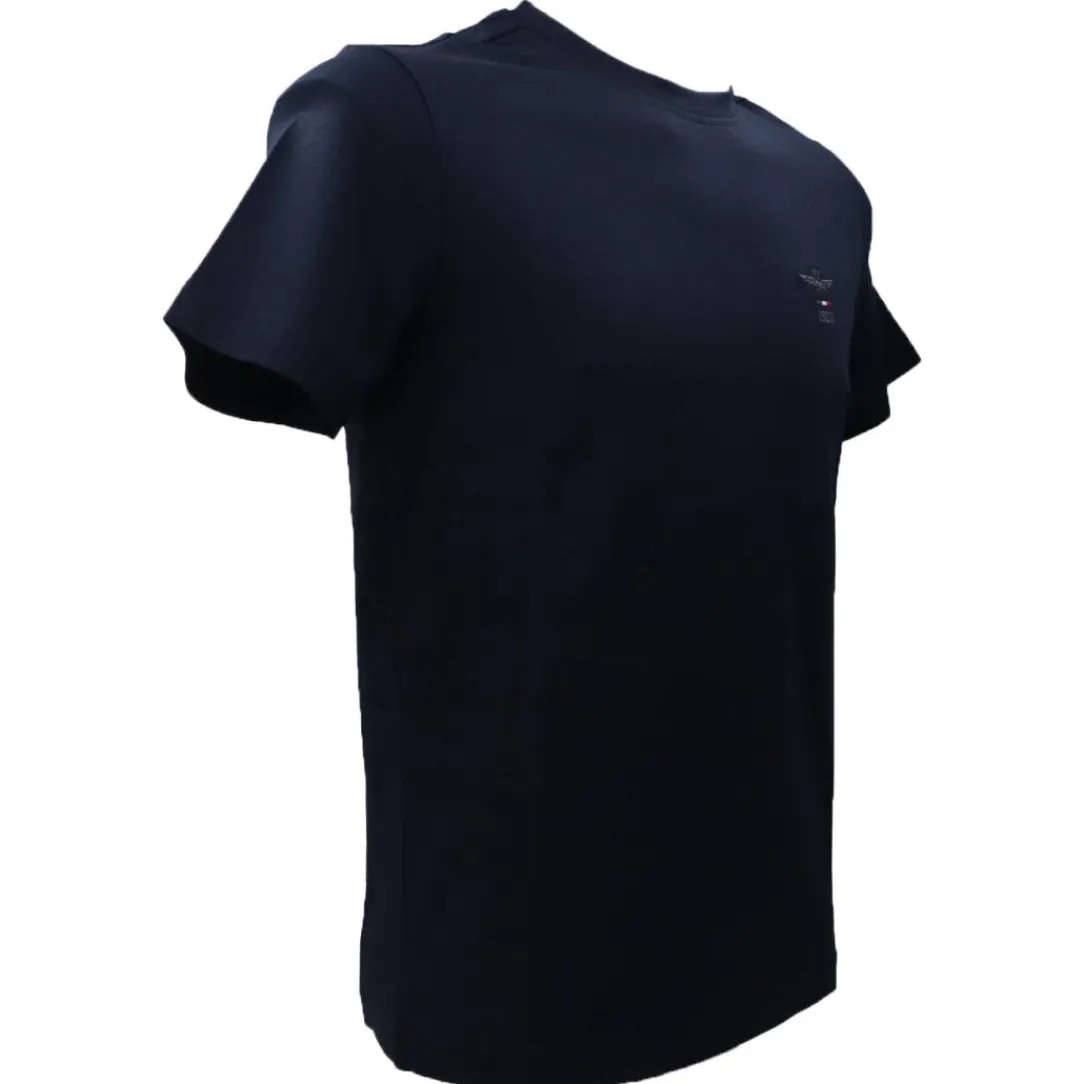 tshirt_mc__blu_1.webp Aereonautica Militare Uomo T-Shirt-T-SHIRT MC 2301 Blu