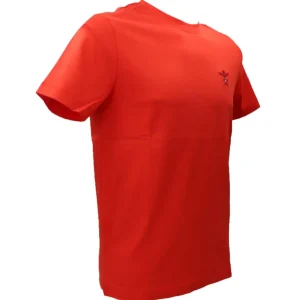 Aereonautica Militare Uomo T-Shirt-T-SHIRT MC 2301 Rosso Corallo
