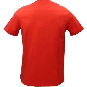 Aereonautica Militare Uomo T-Shirt-T-SHIRT MC 2301 Rosso Corallo