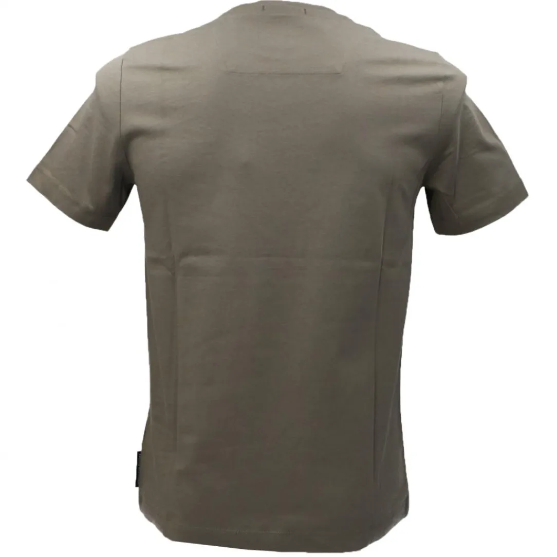 tshirt_mc__verde_2.webp Aereonautica Militare Uomo T-Shirt-T-SHIRT MC 2301 Verde