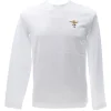 Aereonautica Militare Uomo T-Shirt-T-SHIRT ML 2390 Bianco