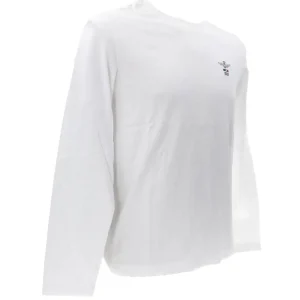 Aereonautica Militare Uomo T-Shirt-T-SHIRT ML 2305 Bianco