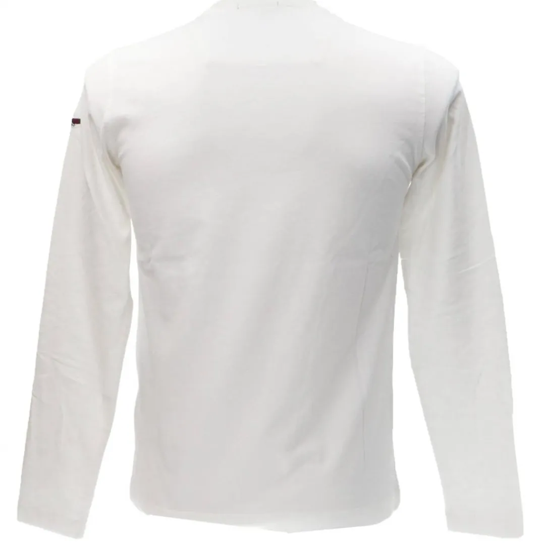 tshirt_ml__bianco_2-2.webp Aereonautica Militare Uomo T-Shirt-T-SHIRT ML 2316 Bianco