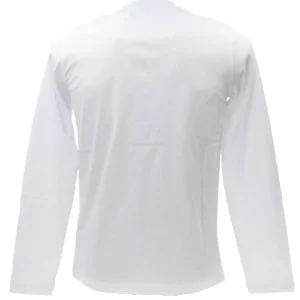 Aereonautica Militare Uomo T-Shirt-T-SHIRT ML 2390 Bianco