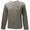 Aereonautica Militare Uomo T-Shirt-T-SHIRT ML 2305 Verde