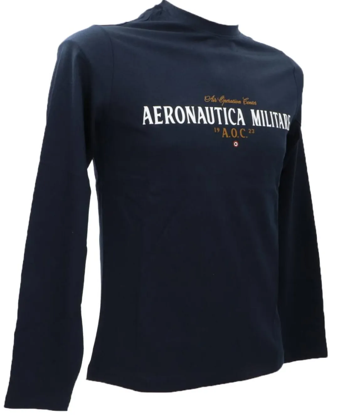 tshirt_ml_tsj_blu_1-2.webp Aereonautica Militare Uomo T-Shirt-T-SHIRT M.L. TS2187J538 Blu