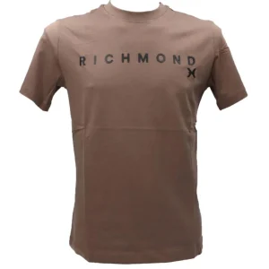 Richmond Uomo T-Shirt-T-SHIRT OLBELI Marrone