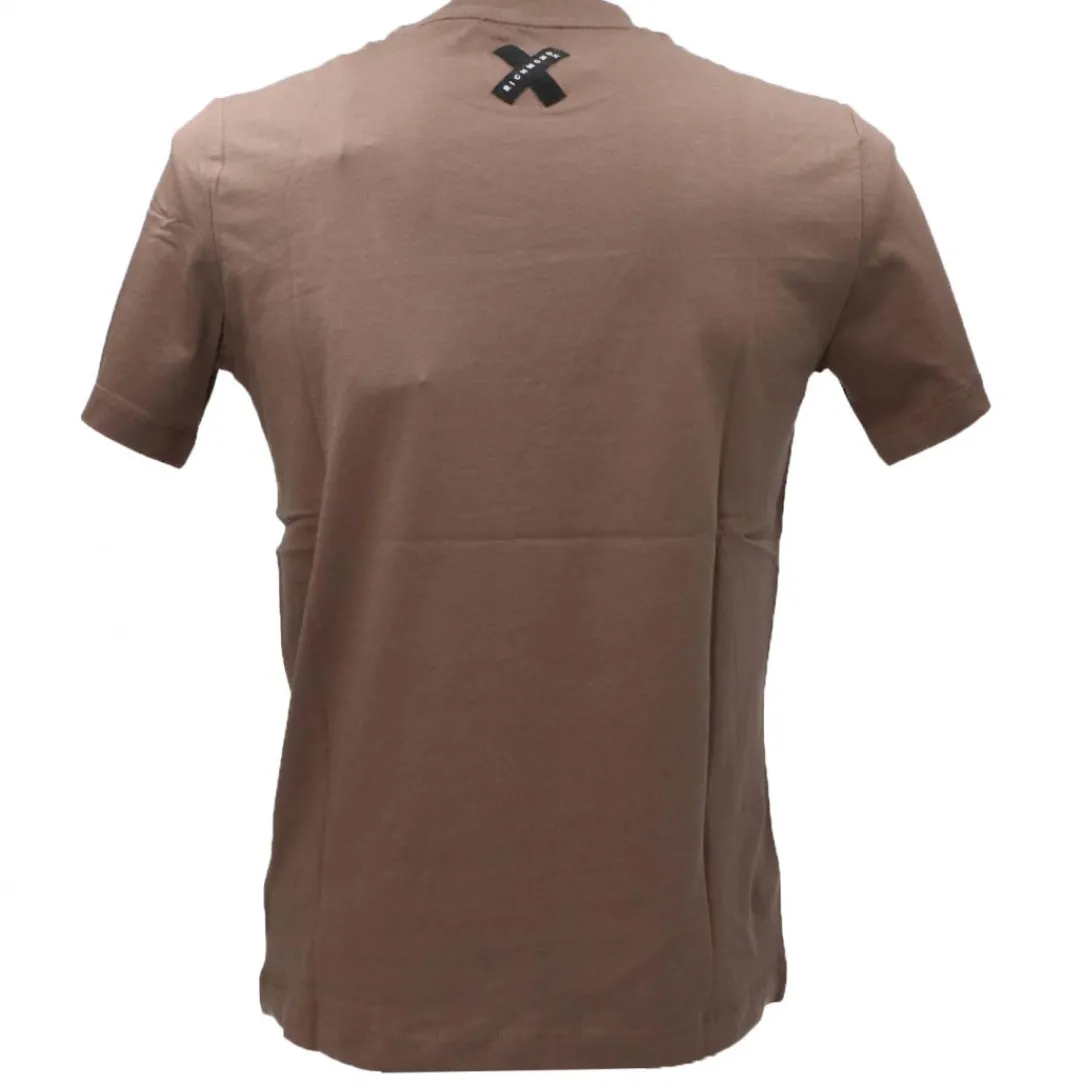 tshirt_olbeli_marrone_2.webp Richmond Uomo T-Shirt-T-SHIRT OLBELI Marrone