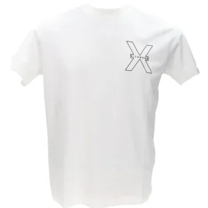 Richmond Uomo T-Shirt-T-SHIRT RACHED Bianco Panna
