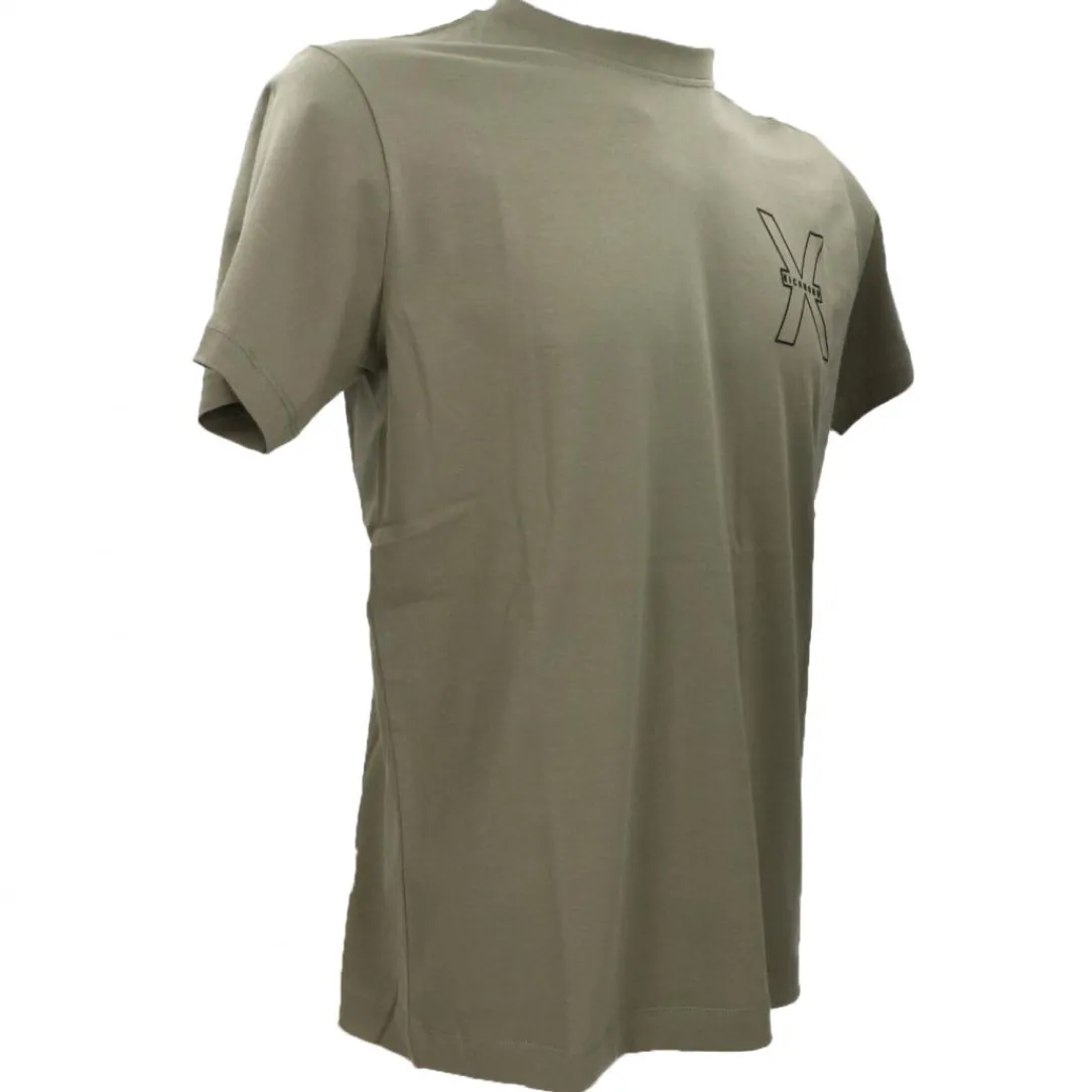 tshirt_rached_verde_1.webp Richmond Uomo T-Shirt-T-SHIRT RACHED Verde