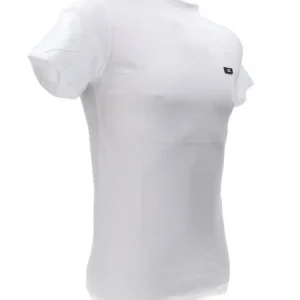 Cnc Costume National Uomo T-Shirt-T-SHIRT REGULAR CNC Bianco Nero