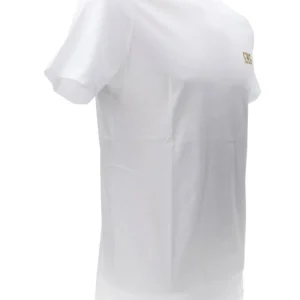 Cnc Costume National Uomo T-Shirt-T-SHIRT REGULAR CNC Bianco Oro