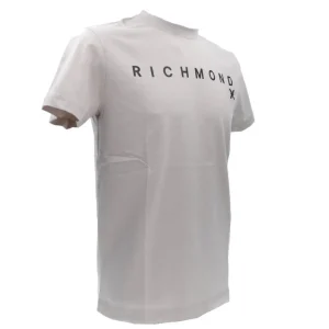 Richmond Uomo T-Shirt-UMA23082TS T-SHIRT BURASA Grigio Chiaro