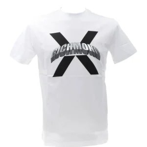 Richmond Uomo T-Shirt-UMA23007TS T-SHIRT BUSTER Bianco