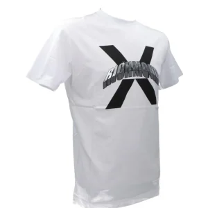 Richmond Uomo T-Shirt-UMA23007TS T-SHIRT BUSTER Bianco